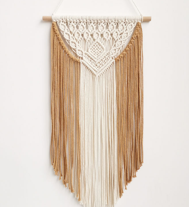 Nordic macramé wall hanging dreamcatcher 35x60cm handmade boho decor
